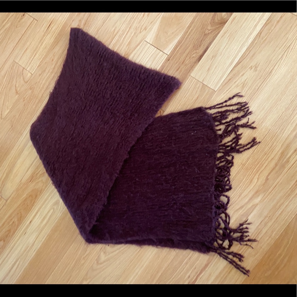 aerie purple scarf